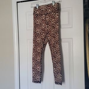 Zyia, size small, leopard print Capri leggings, never worn